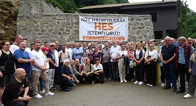 ARTVİN ARHAVİ’DE TEPKİLER DİNMEK BİLMİYOR..