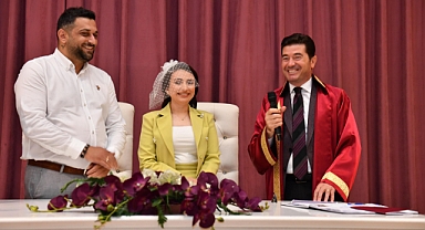 BAŞKAN KAYA, İLK NİKAHINI KIYDI