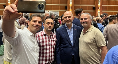 SOYLU, TEŞKİLATLARLA BAYRAMLAŞTI