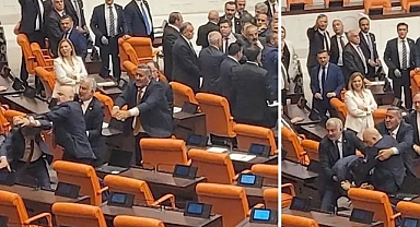 ADİL KARAİSMAİLOĞLU DEM MİLLETVEKİLİ'NE YUMRUK ATTI!