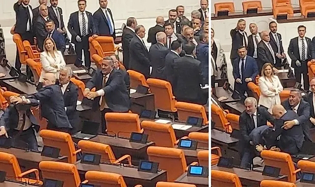 ADİL KARAİSMAİLOĞLU DEM MİLLETVEKİLİ'NE YUMRUK ATTI!