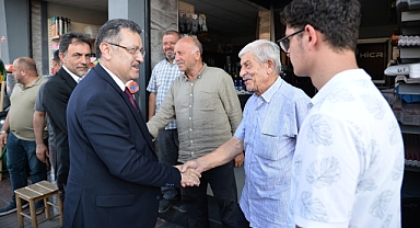BAŞKAN GENÇ, YOMRA'YI ZİYARET ETTİ