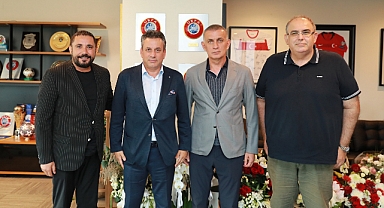 CELİL HEKİMOĞLU, HACIOSMANOĞLU'NU ZİYARET ETTİ