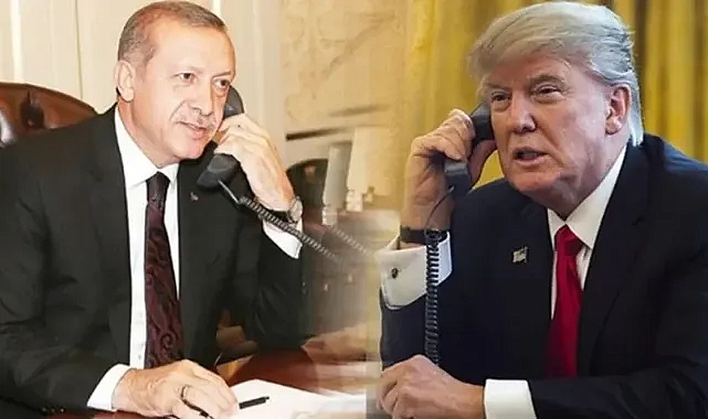 ERDOĞAN, TRUMP'LA GÖRÜŞTÜ