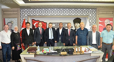 GENÇ, ŞALPAZARI BELEDİYESİ'Nİ ZİYARET ETTİ