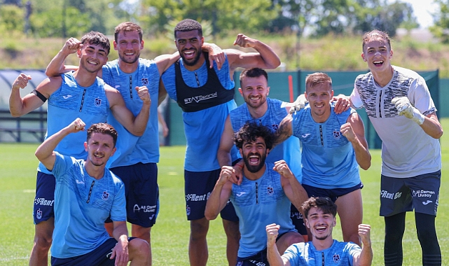 TRABZONSPOR HAZIRLIKLARINI SÜRDÜRÜYOR
