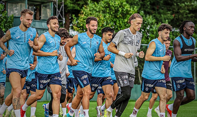 TRABZONSPOR RUZOMBEROK MAÇI HAZIRLIKLARINI TAMAMLANDI
