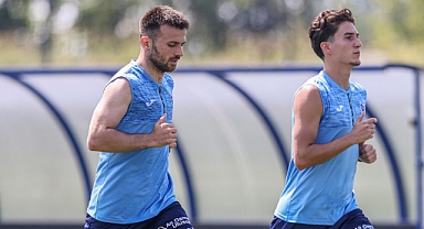 TRABZONSPOR SABAH ANTRENMANINI TAMAMLADI