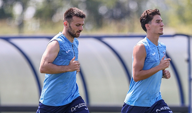 TRABZONSPOR SABAH ANTRENMANINI TAMAMLADI