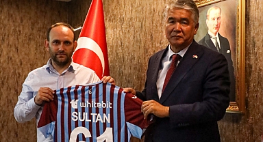 TÜRKSOY’DAN TRABZONSPOR'A ZİYARET
