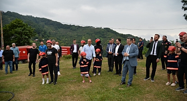 BAŞKAN GENÇ DOĞA KAMPINDA ÇOCUKLARLA BULUŞTU