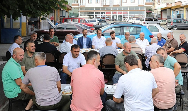 EKİM, AKÇAABATLI VATANDAŞLARIN SORUNLARINI DİNLEDİ