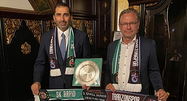 RAPİD WİEN - TRABZONSPOR MAÇI ÖNCESİ DOSTLUK YEMEĞİ