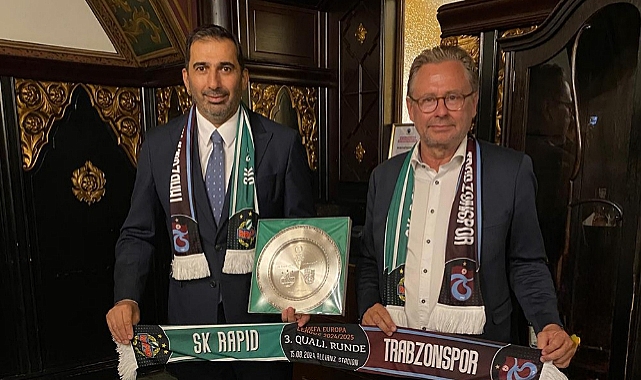 RAPİD WİEN - TRABZONSPOR MAÇI ÖNCESİ DOSTLUK YEMEĞİ