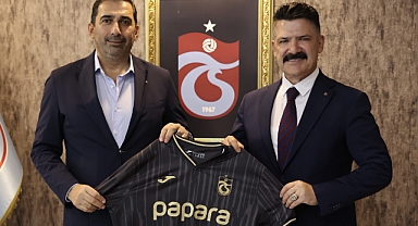 TRABZON İL EMNİYET MÜDÜRÜ ESERTÜRK'TEN TRABZONSPOR'A ZİYARET...
