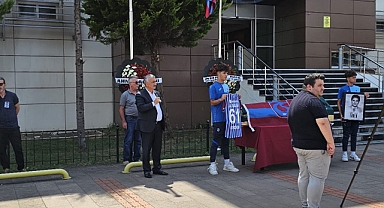 TRABZONSPOR ESKİ BAŞKANI SALİH ERDEM İÇİN TÖREN DÜZENLENDİ