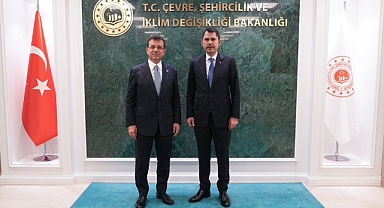 BAKAN KURUM VE İMAMOĞLU BİR ARAYA GELDİ: GÖRÜŞ ALIŞVERİŞİNDE BULUNDUK