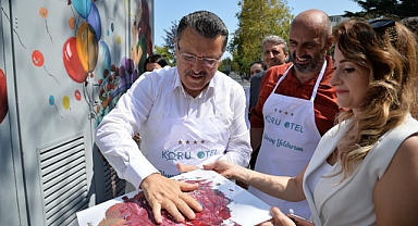 BAŞKAN GENÇ’TEN ASLI BEBEĞE DESTEK ELİ