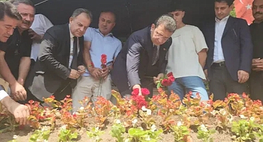 İMAMOĞLU, ŞEHİT PİYADE ÜSTEĞMEN ÖMER FATİH AYAR'IN MEZARINA ZİYARETTE BULUNDU