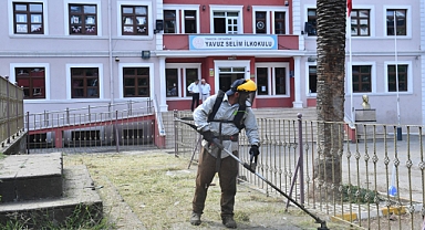 ORTAHİSAR’DAKİ OKULLAR, EĞİTİM ÖĞRETİME TERTEMİZ BAŞLAYACAK