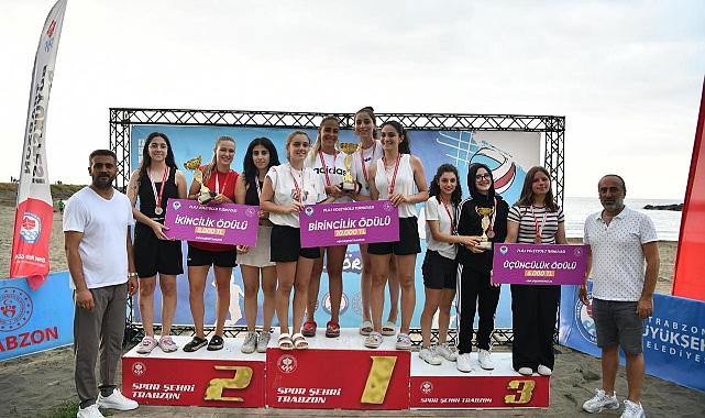 PLAJ VOLEYBOLUNDA KAZANANLAR BELLİ OLDU