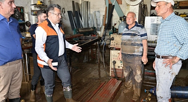 SEL MAĞDURU İLÇELERDE HAYAT NORMALE DÖNÜYOR
