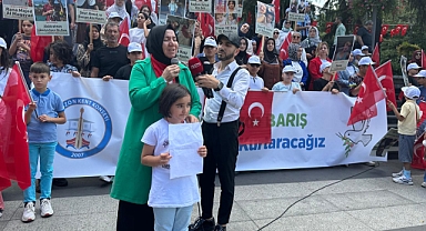 TRABZON’UN ÇOCUKLARI BARIŞ İÇİN YÜRÜDÜ