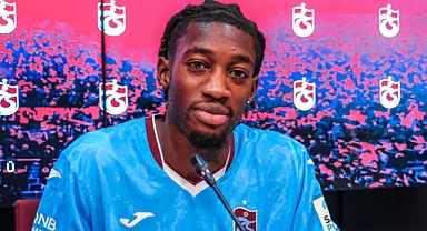 TRABZONSPOR'DA MUHAMMED CHAM İÇİN İMZA TÖRENİ
