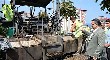 TURGUT ÖZAL BULVARI'NDA ASFALT ATAĞI