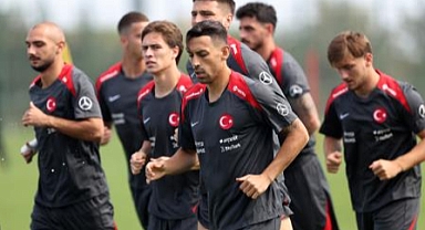 A MİLLÎ TAKIMIMIZ, İZLANDA MAÇININ HAZIRLIKLARINA BAŞLADI