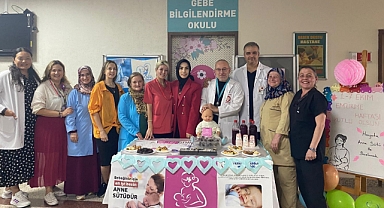 AKÇAABAT HAÇKALI BABA DEVLET HASTANESİNDE EMZİRME HAFTASI ETKİNLİĞİ