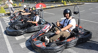AKÇAABAT’TA GO-KART TURNUVASI NEFESLERİ KESTİ