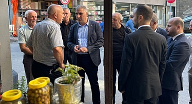 CHP'Lİ BATMAZ ESNAFIN SORUNLARINI DİNLEDİ