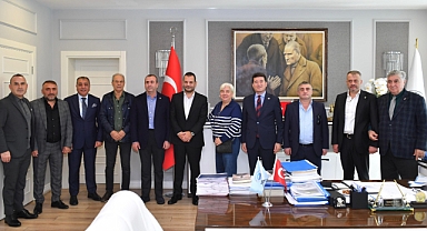 DOĞAN, ORTAHİSAR BELEDİYESİ'Nİ ZİYARET ETTİ