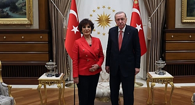 ERDOĞAN, HÜLYA KOÇYİĞİT'LE GÖRÜŞTÜ