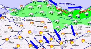 METEOROLOJİ 7 İL İÇİN SARI KODLU UYARI YAPTI: KUVVETLİ YAĞIŞ GELİYOR