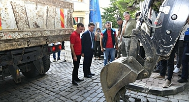 ORTAHİSAR BELEDİYESİ, BAŞLATTIĞI ALTYAPI HAMLESİNİ SÜRDÜRÜYOR