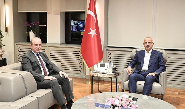 REKTÖR PROF. DR. HAMDULLAH ÇUVALCI, BAKAN URALOĞLU’NU ZİYARET ETTİ