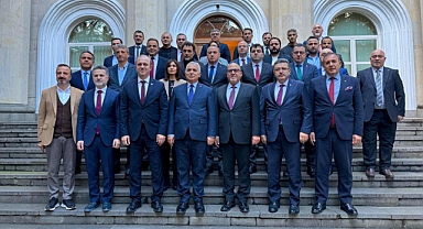 TRABZON HEYETİNDEN TİFLİS BÜYÜKELÇİLİĞİ’NE ZİYARET