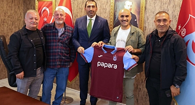 TRABZONSPOR'UN SÜPRİZ ZİYARETÇİLERİ