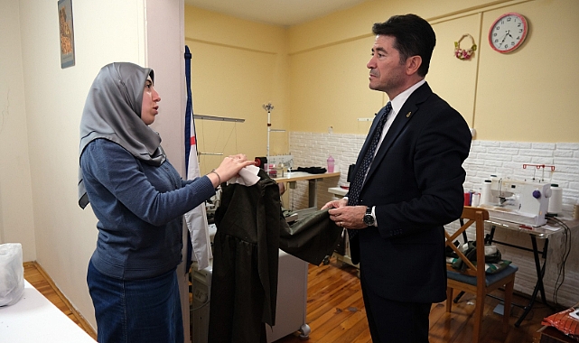 BAŞKAN KAYA, ORTAHİSAR BELEDİYESİ BÜNYESİNDE TEKSTİL ATÖLYESİ KURUYOR
