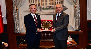 BÜYÜK BİRLİK PARTİSİ HEYETİ VALİ YILDIRIM'I ZİYARET ETTİ