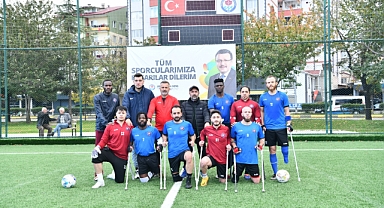 BÜYÜKŞEHİR AMPUTE FUTBOL TAKIMI’NDA HEDEF ŞAMPİYONLUK