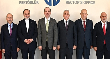 DİYANET İŞLERİ BAŞKANI GÖRMEZ’DEN KTÜ’YE ZİYARET