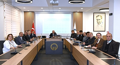 REKTÖR ÇUVALCI, MYO MÜDÜRLERİ İLE TOPLANTI YAPTI