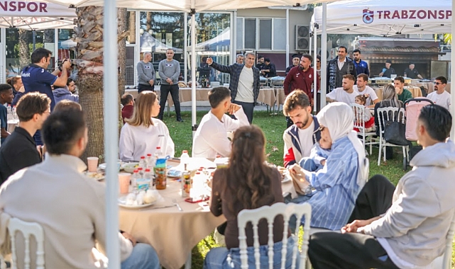 TRABZONSPOR'DA BARBEKÜ PARTİSİ