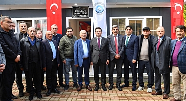 YEŞİLKÖY MAHALLESİ, MUHTARLIK BİNASINA KAVUŞTU