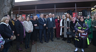 BÜYÜKŞEHİR’İN ÜRETEN KADINLARA DESTEĞİ SÜRÜYOR