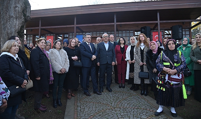 BÜYÜKŞEHİR’İN ÜRETEN KADINLARA DESTEĞİ SÜRÜYOR