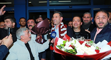 HEKİMOĞLU'NA COŞKULU KARŞILAMA
